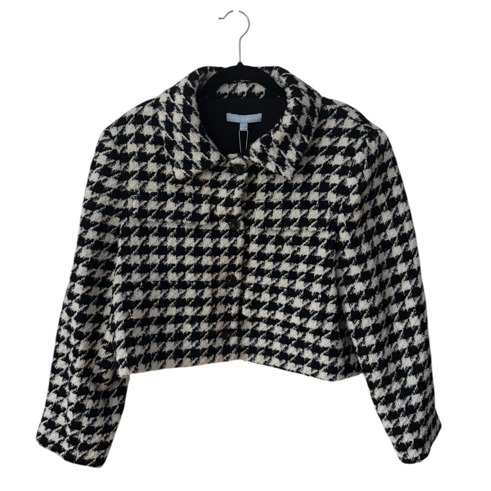NWT Antonio Melani Houndstooth Blazer - Picture 2 of 6